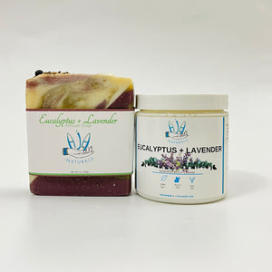 Eucalyptus + Lavender - whipped body cream