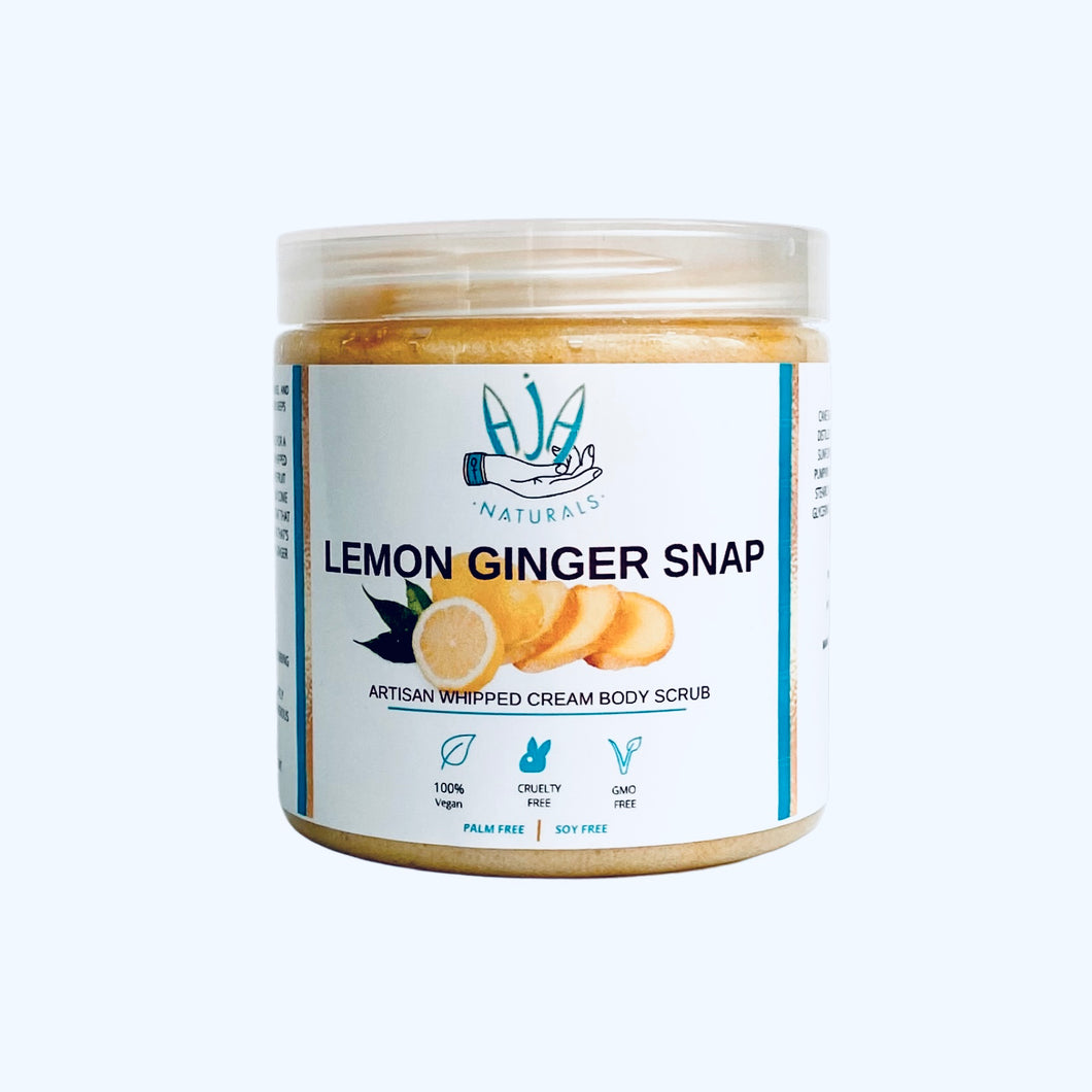Lemon Ginger Snap - Whipped Cream Sugar Scrub