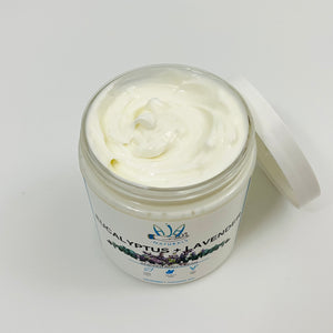 Eucalyptus + Lavender - whipped body cream